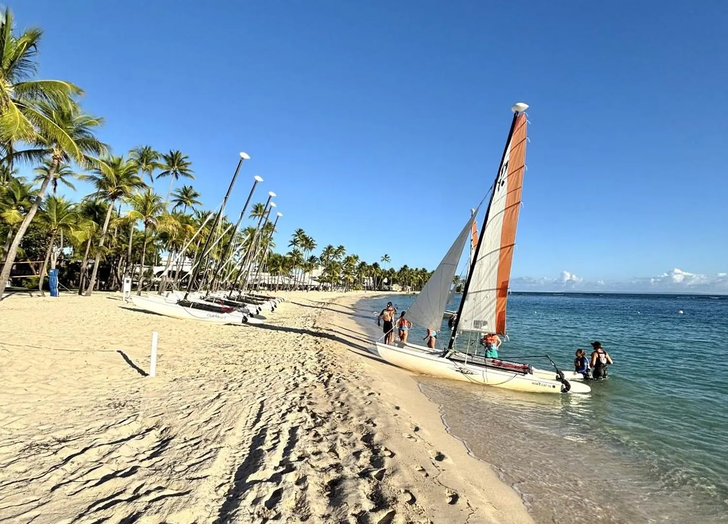 Apartmán La Perle Des Salines - Vue Sur Mer Et Montagne Le Gosier  Guadeloupe